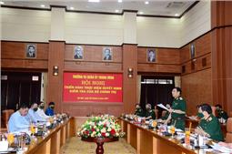 Thường vụ Quân ủy Trung ương: Triển khai thực hiện quyết định kiểm tra của Bộ Chính trị
